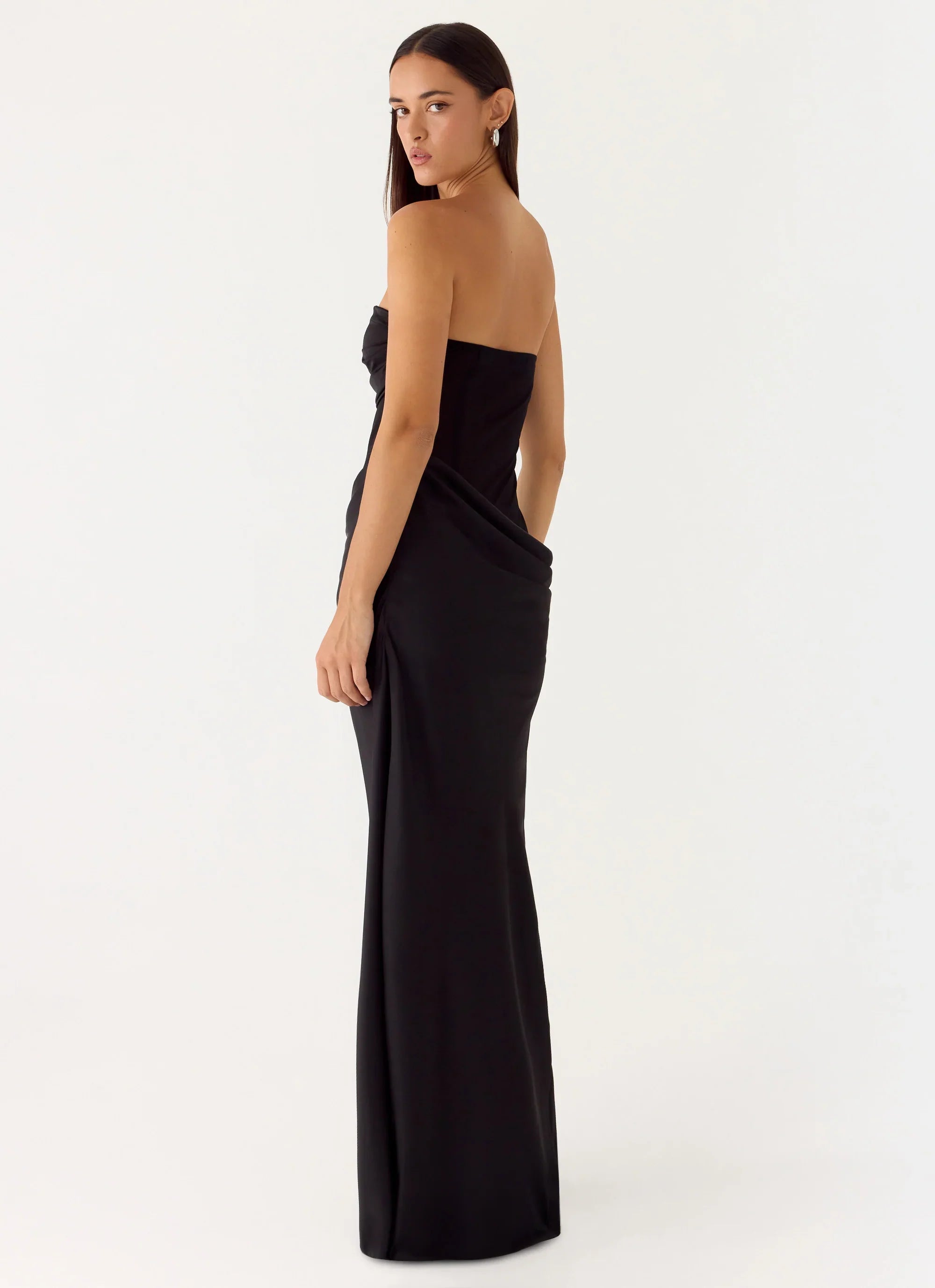 Champagne Skies Maxi Dress Black