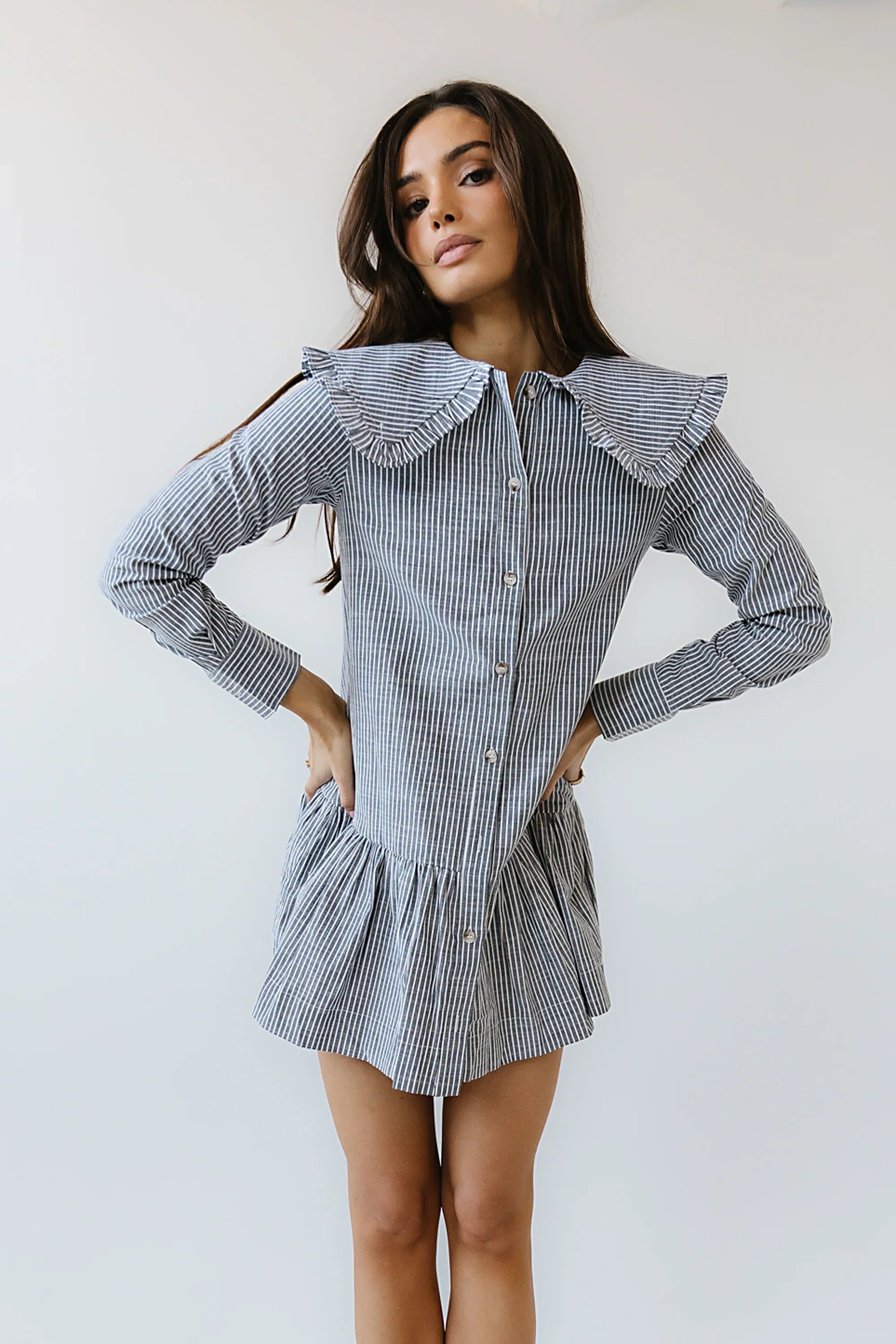 Renley Striped Mini Dress