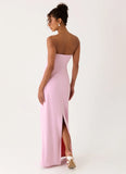 Monelise Strapless Maxi Dress Pink