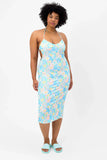 Benatar Terry Halter Dress Sunshower