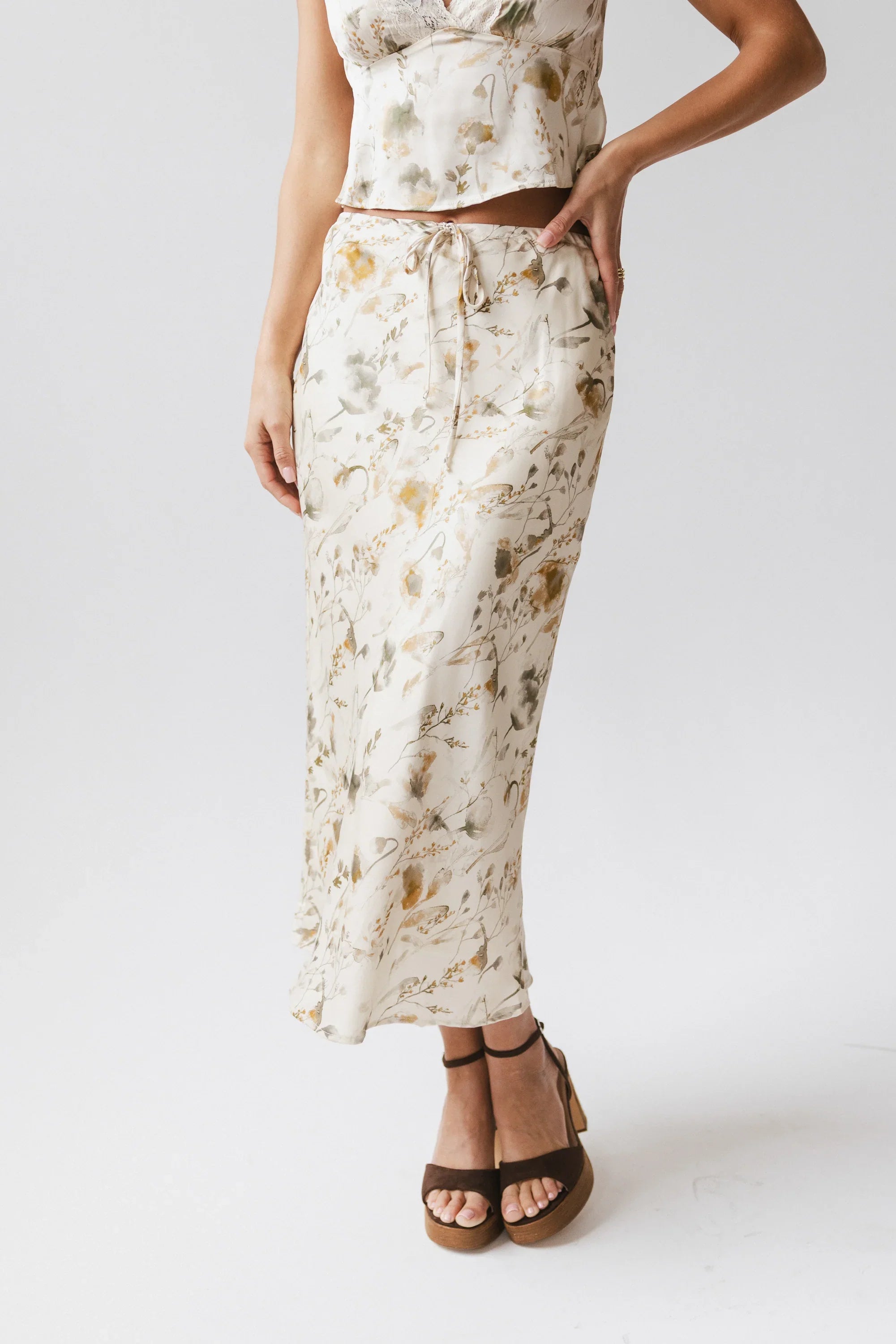 Peter Floral Maxi Skirt