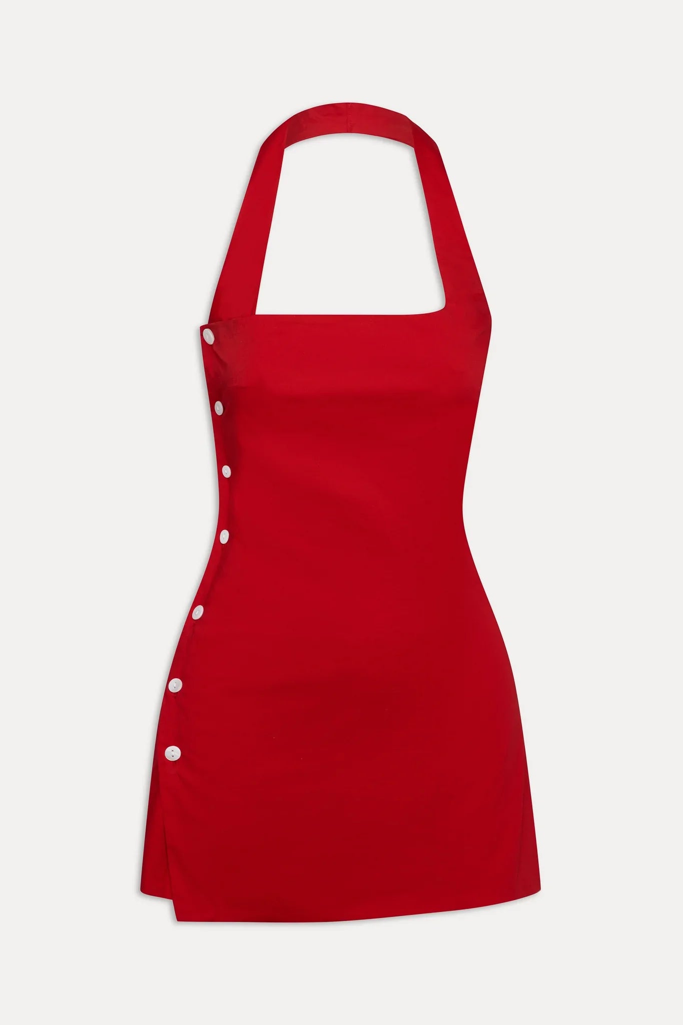 West Cotton Wrap Mini Dress Barn Dance