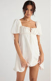 ivory georgette mini dress sale