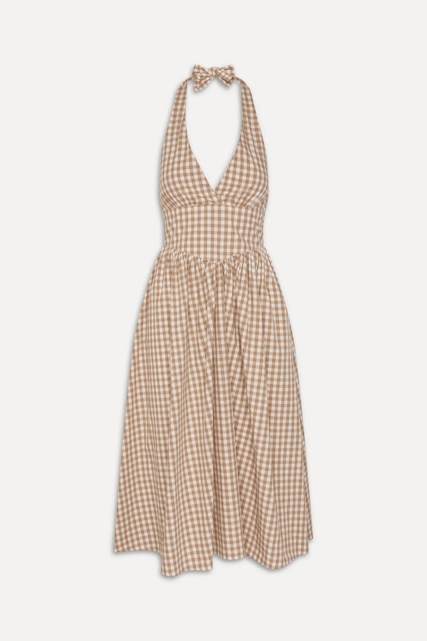 x BELLA HADID Prairie Midi Dress Rodeo Gingham
