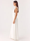 Options Maxi Dress White