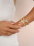 Starfish Luxe Cuff Bracelet