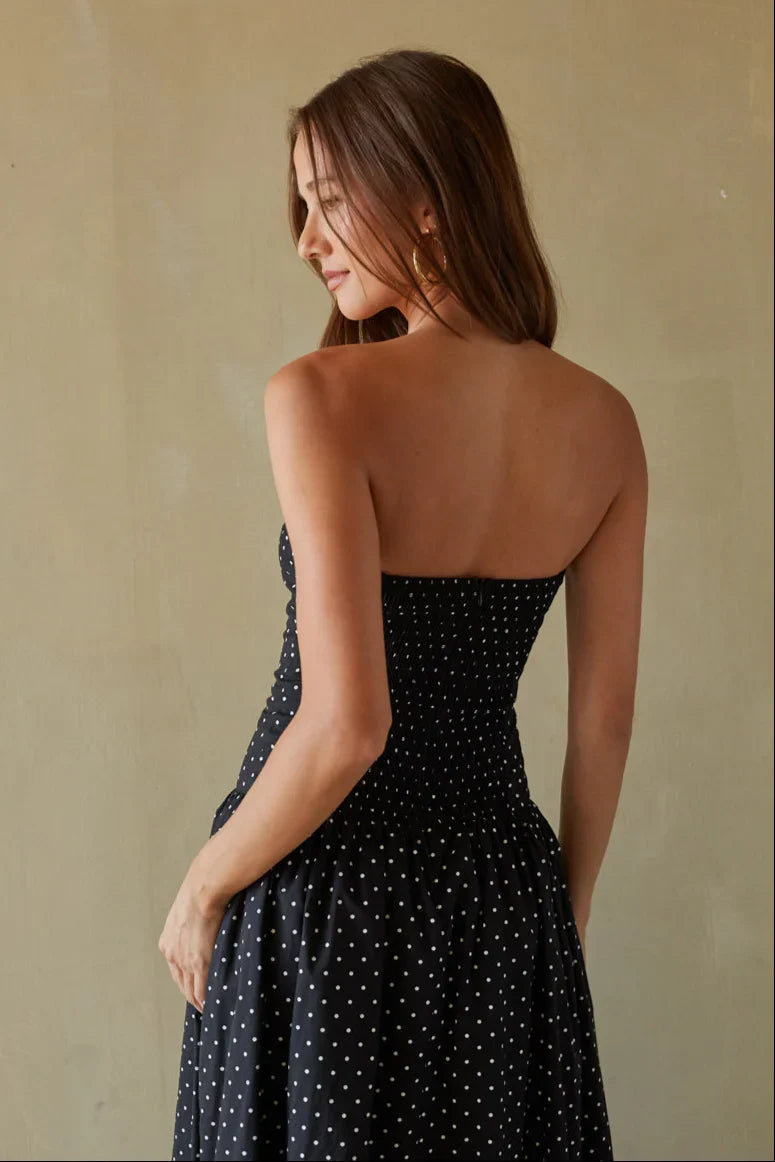 Joey Polka Dot Midi Dress