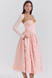 ballerina pink lace corset skirt and bolero sale