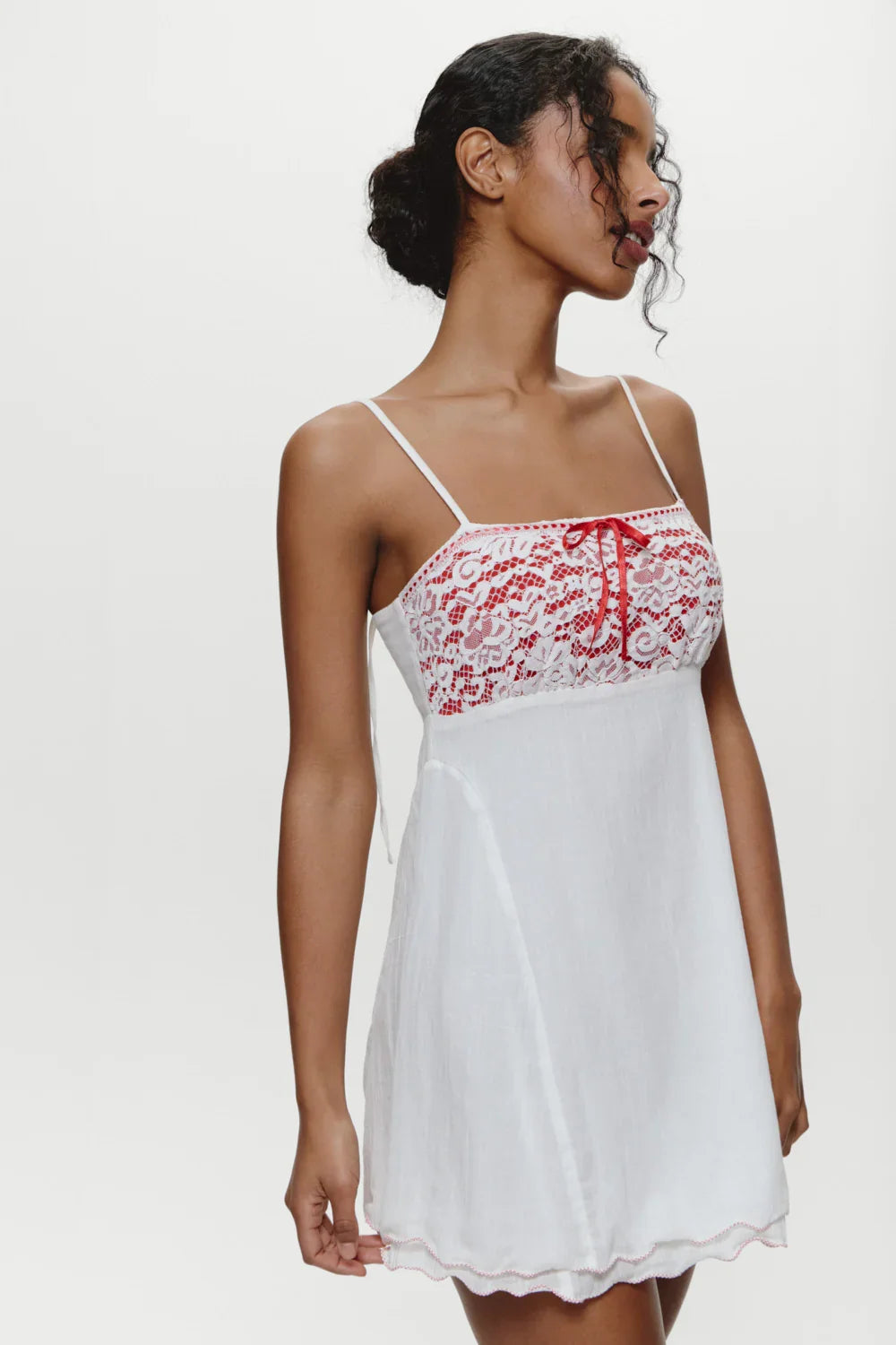Imani Cotton Mini Dress Sweet Bloom