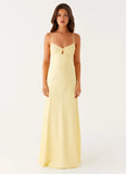 Joanie Maxi Dress Yellow