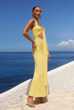 FLORA MAXI DRESS BUTTER