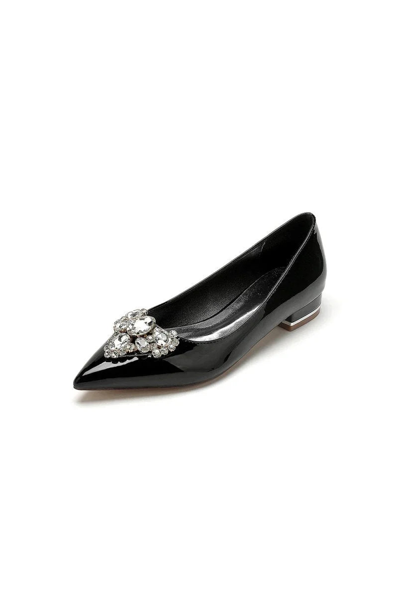 Elegant Burgundy High Heels with an Ornate Crystal Embellishment