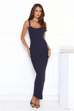 One More Song Maxi Dress Navy