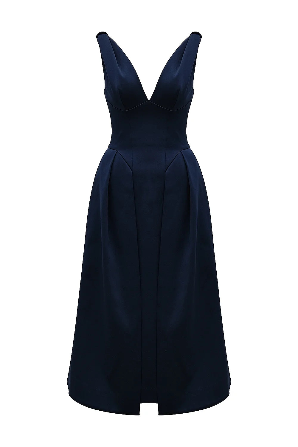 midnight twist strap satin midi dress sale