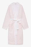 Chateau Terry Robe Pink Stripe