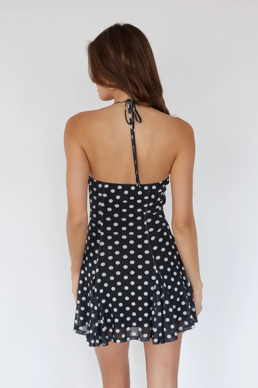 Yuki Polka Dot Mini Dress