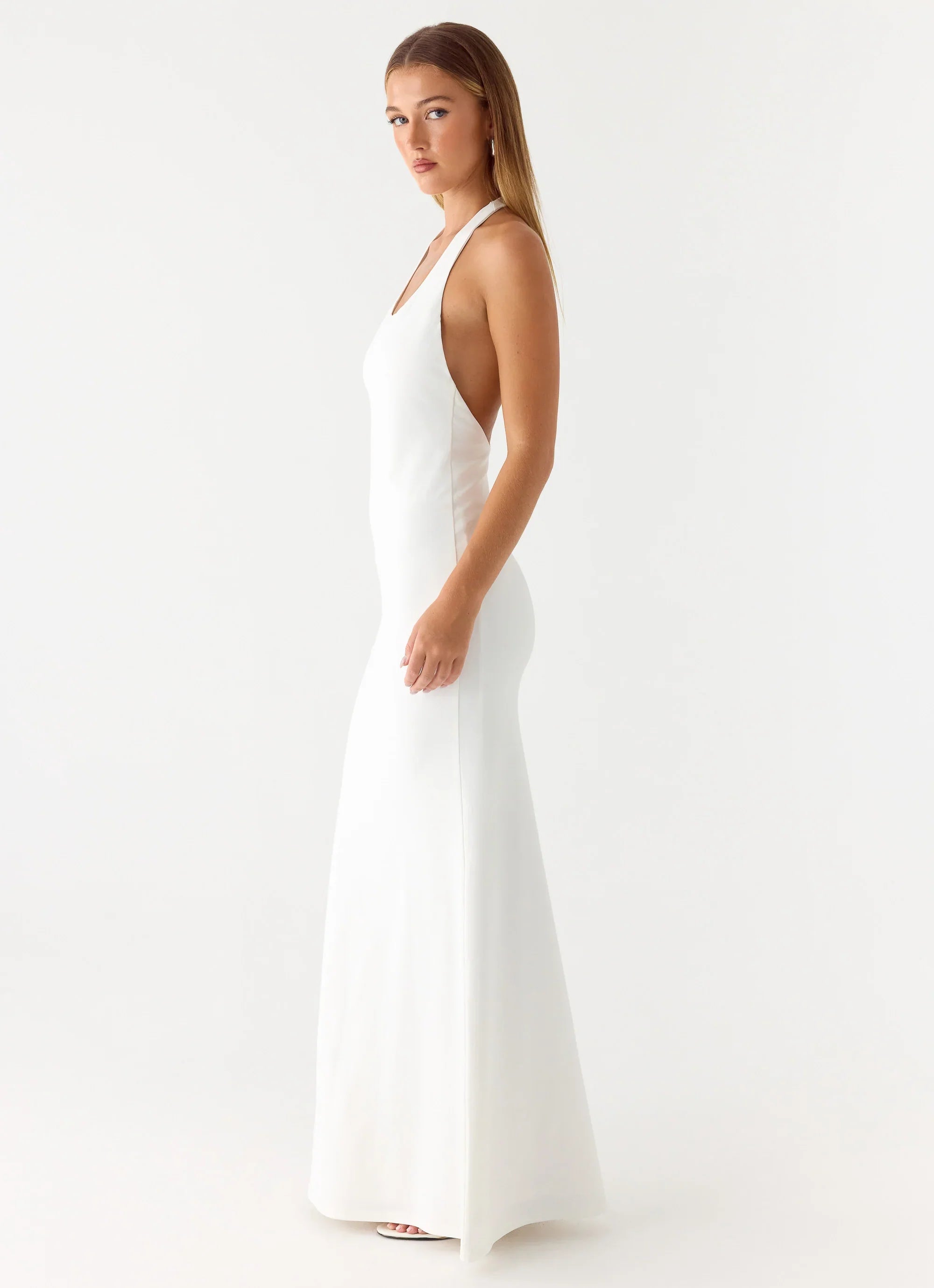 New Girl Maxi Dress White