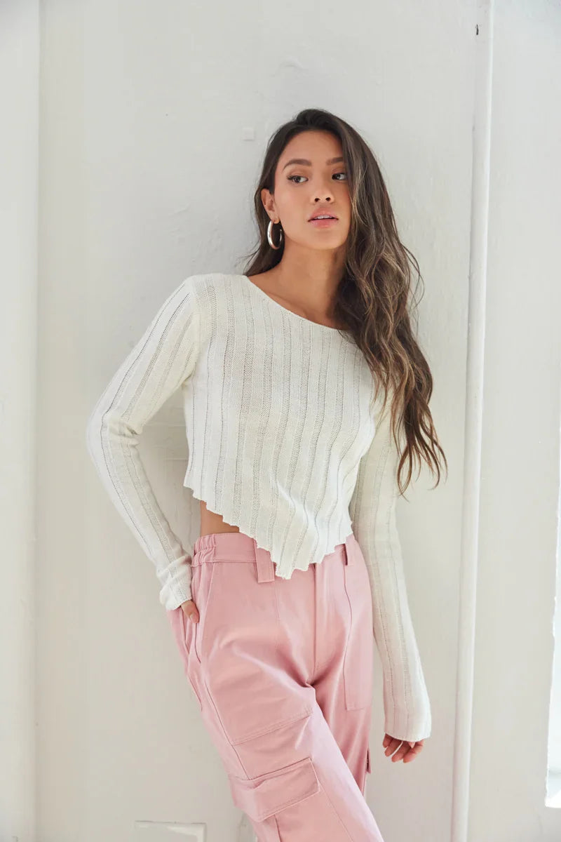 Becka Knit Crop Top