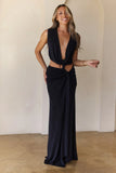 Radiant Beauty Maxi Dress Black