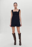 Marilyn Babydoll Dress Black