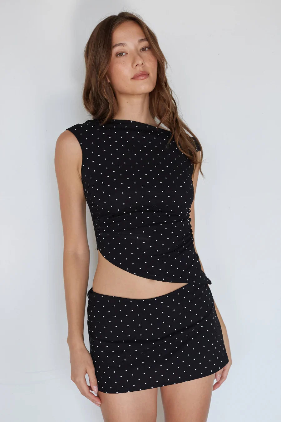 Leena Asymmetrical Crop Top