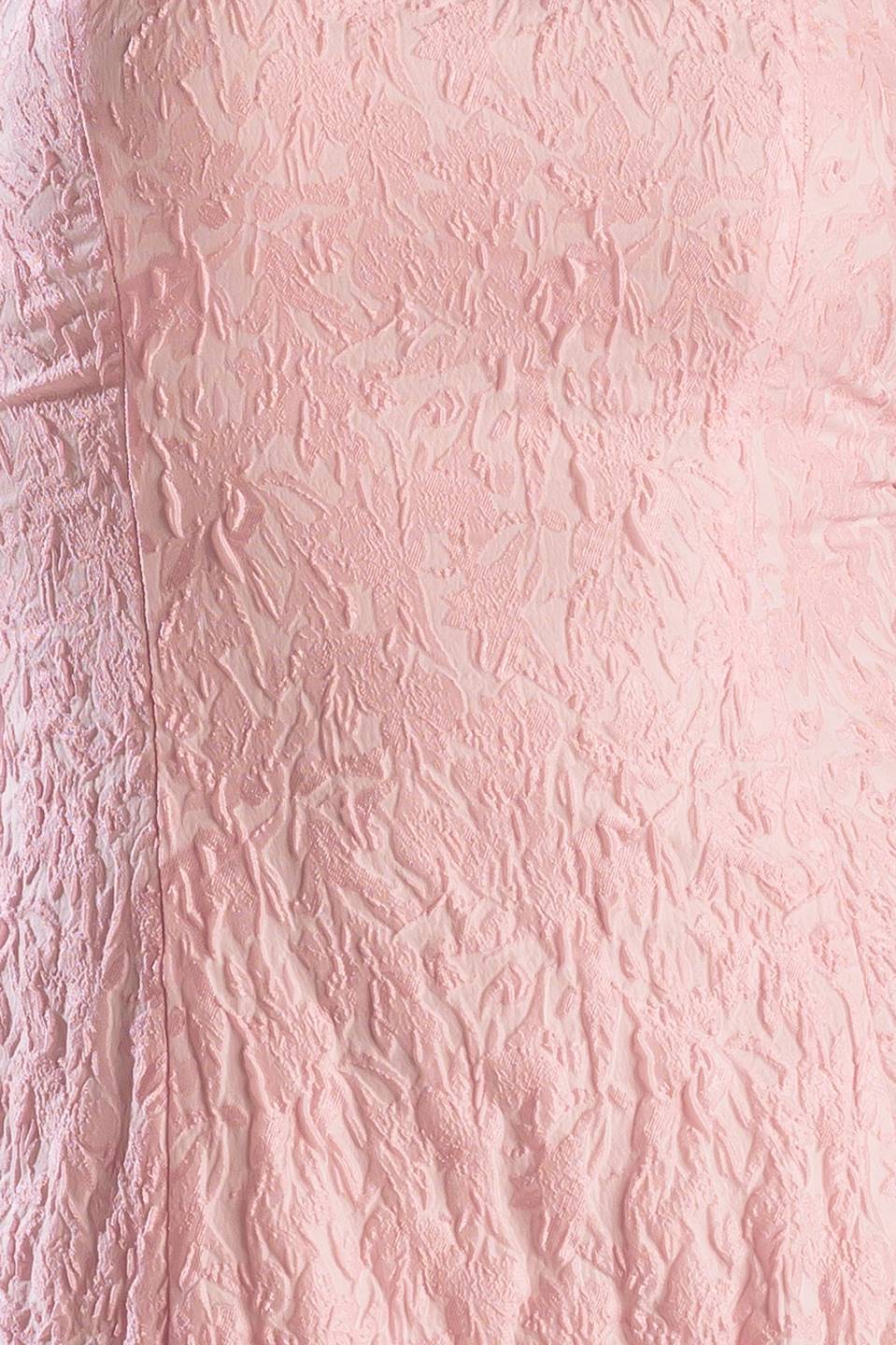 ROLL WITH IT LIGHT PINK MIDI DRESS