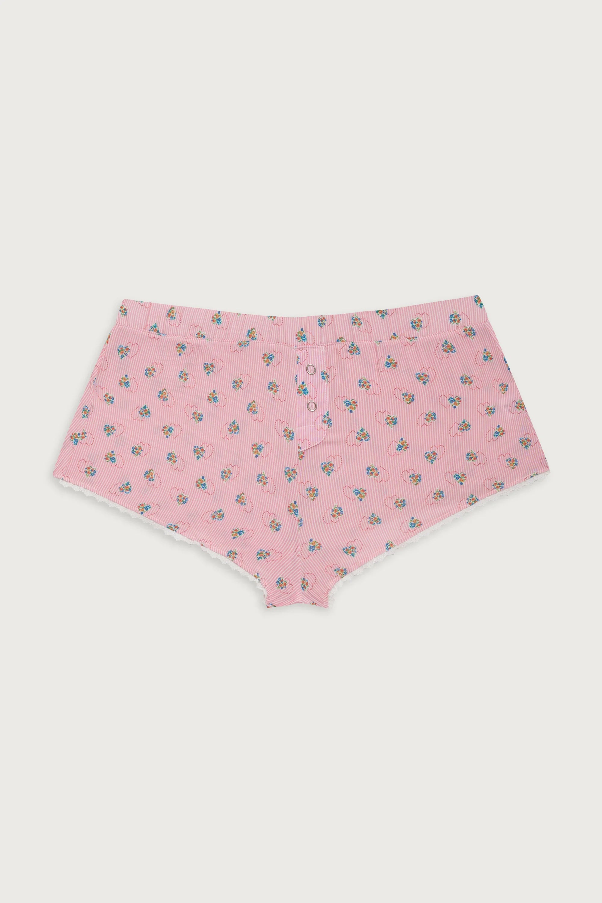 Tinsley Mini Boxer Short Sweetheart Stripe