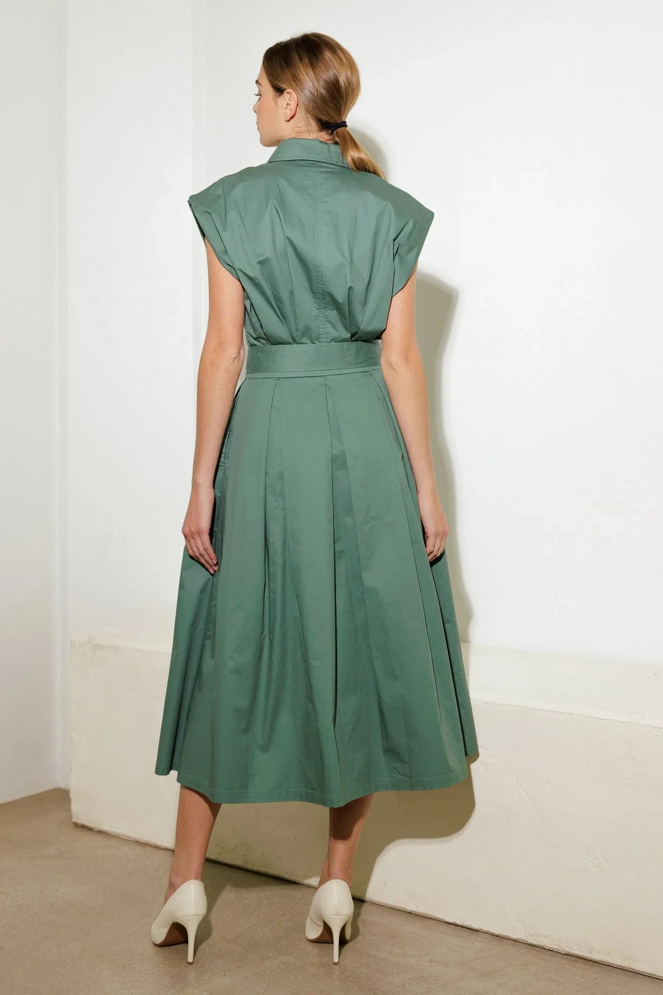 DEEPER CONNECTION DROP SHOULDER DRESS