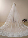 Flower Lace Cathedral Veil Bridal Veil Wedding Veil