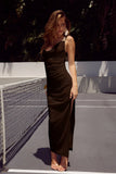 BALIN MIDI DRESS ESPRESSO
