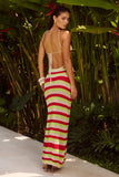 AKAYLA MAXI DRESS RED MULTI