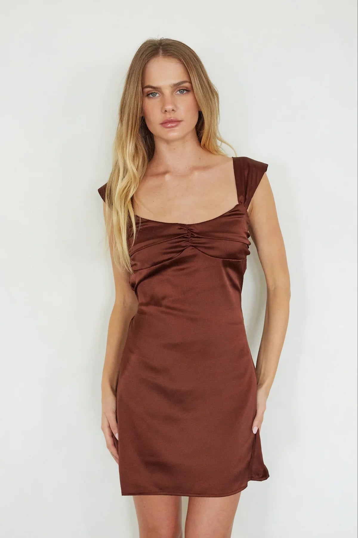 Sloane Tie Back Mini Dress