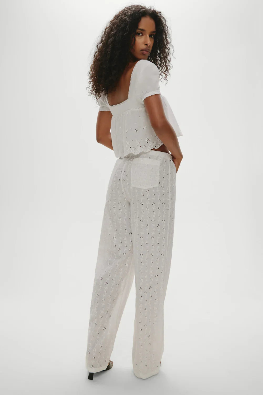 Princess Eyelet Pants Daisy Eyelet