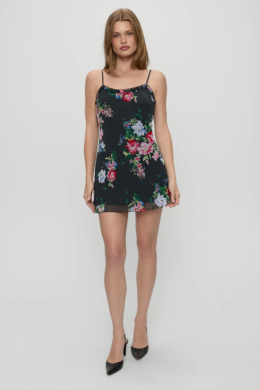 Josie Floral Mini Dress Bouquet