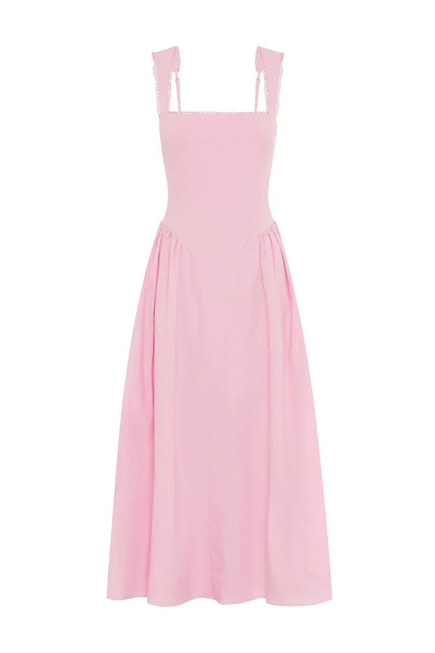LANI MIDI DRESS PINK