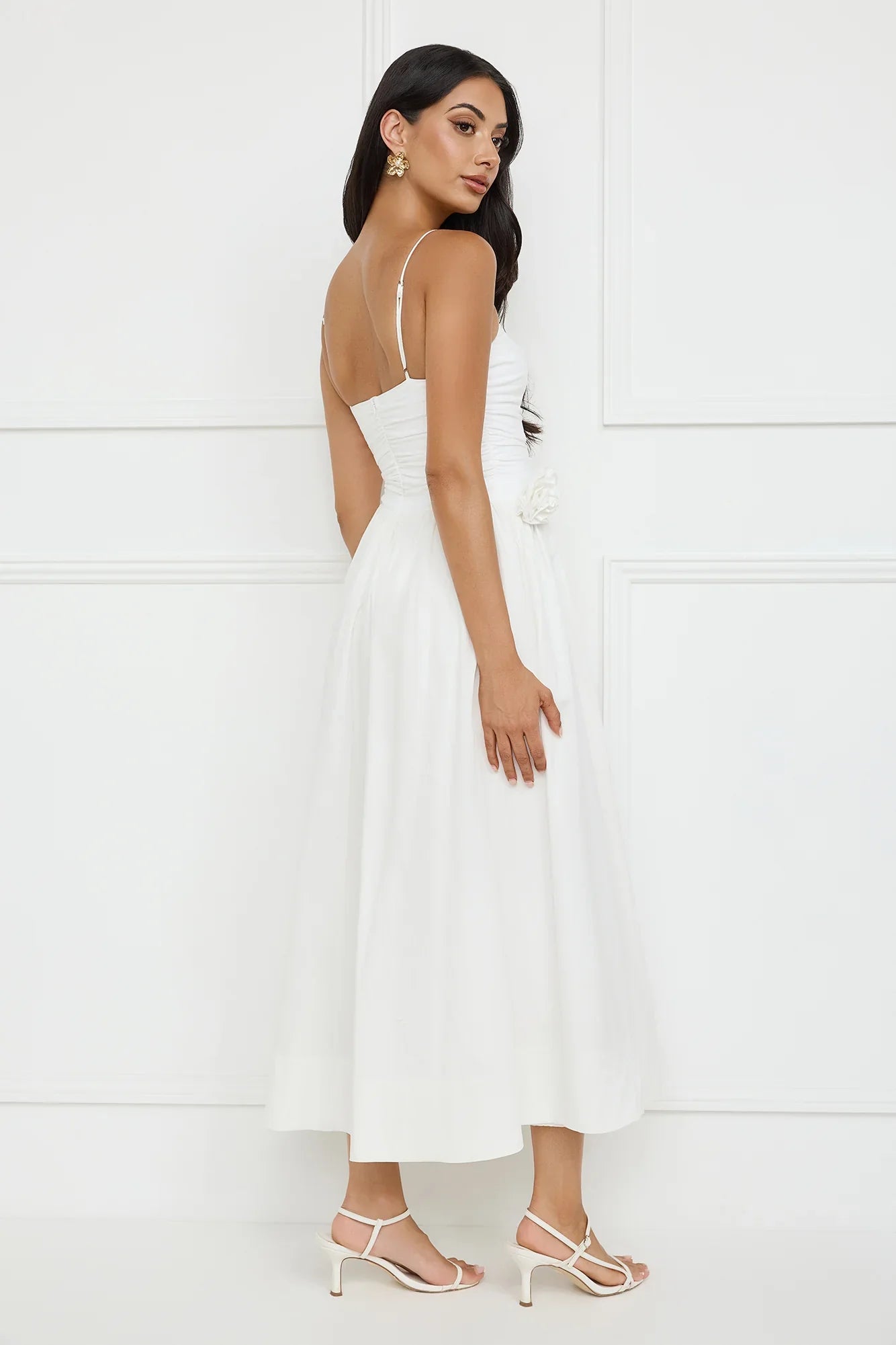 Trendsetters Way Maxi Dress White