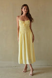 Roxana Smocked Midi Dress