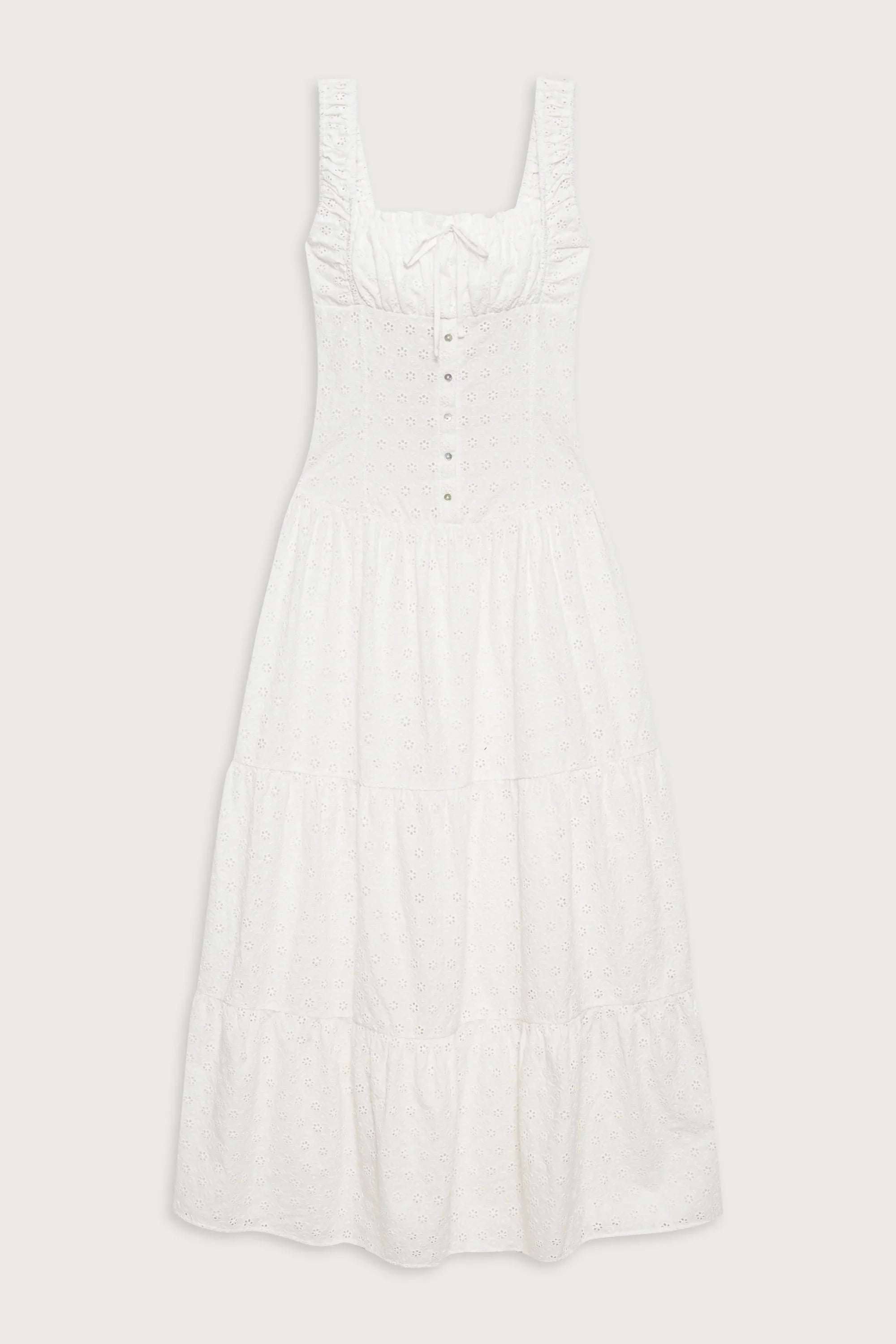 Christabelle Eyelet Maxi Dress Angels Wing