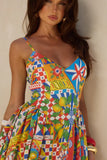 HENERIETTA MINI DRESS PHAEDRA PRINT