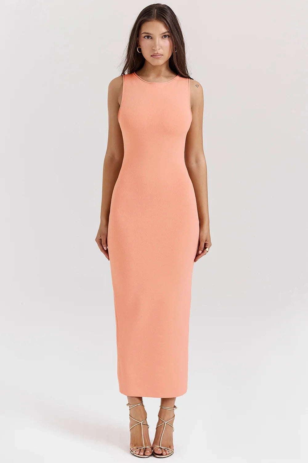 sorbet knit maxi dress sale