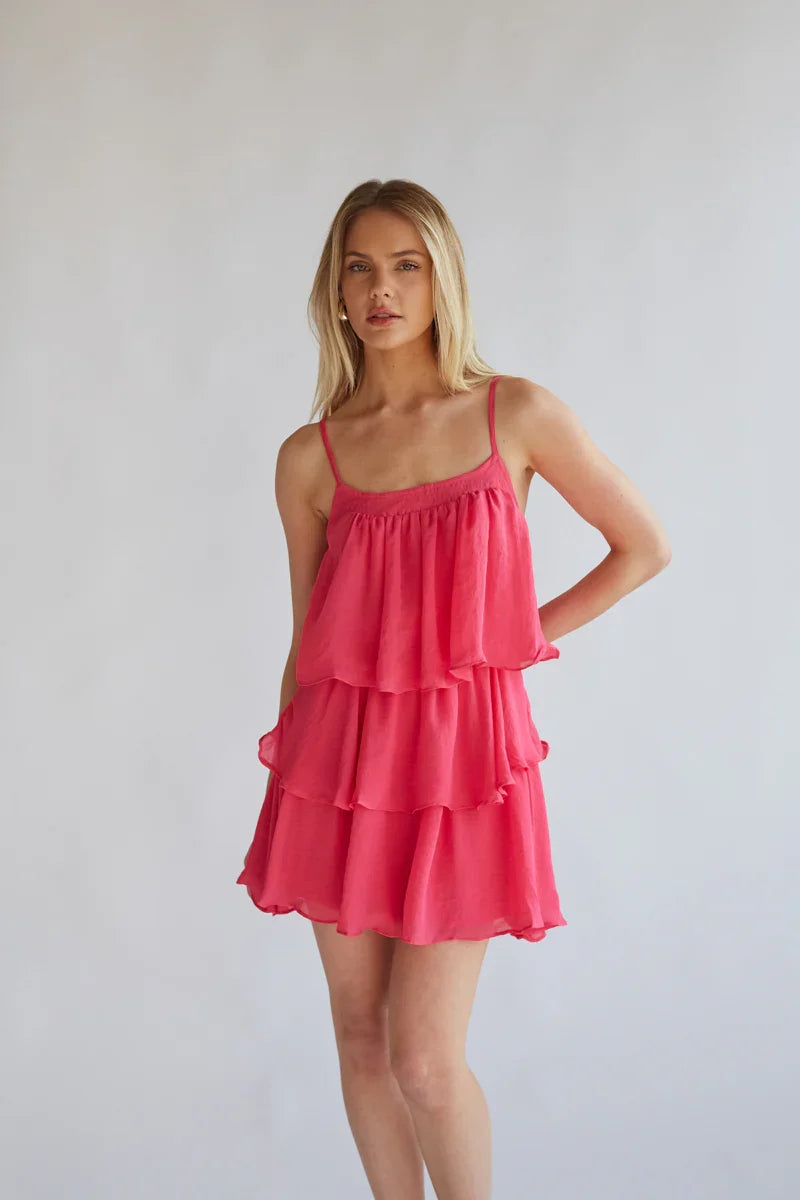 Denise Tiered Ruffle Romper