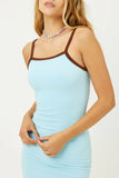 Quinn Terry Midi Dress Dolphin