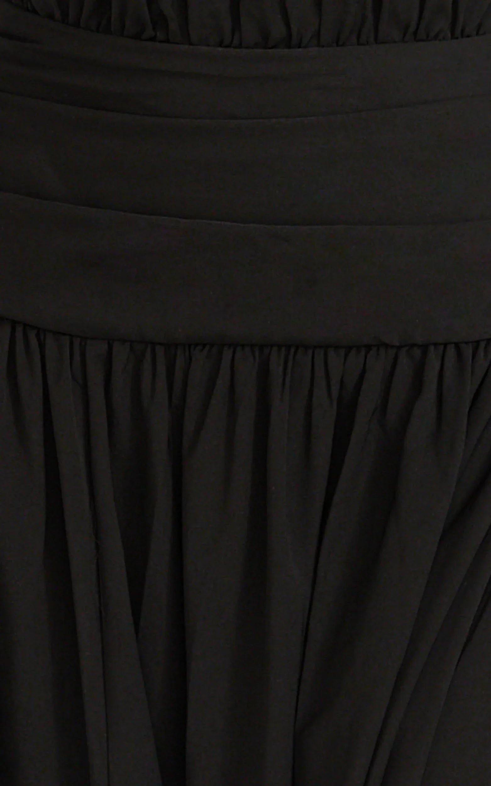 Lila Maxi Dress Backless High Neck Halter Dress in Black
