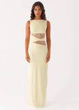 Karma Maxi Dress Yellow