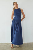 Breana Ruched Maxi Dress