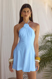 SHELBIE MINI DRESS SKY BLUE