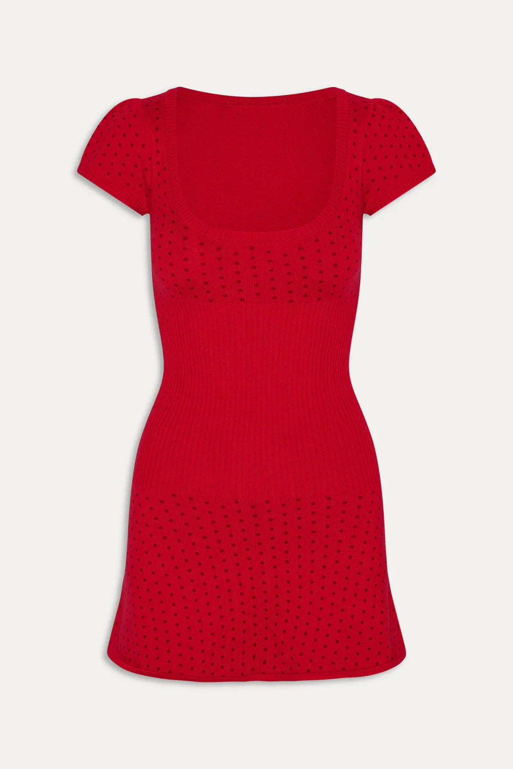 Eliza Knit Mini Dress Cranberry