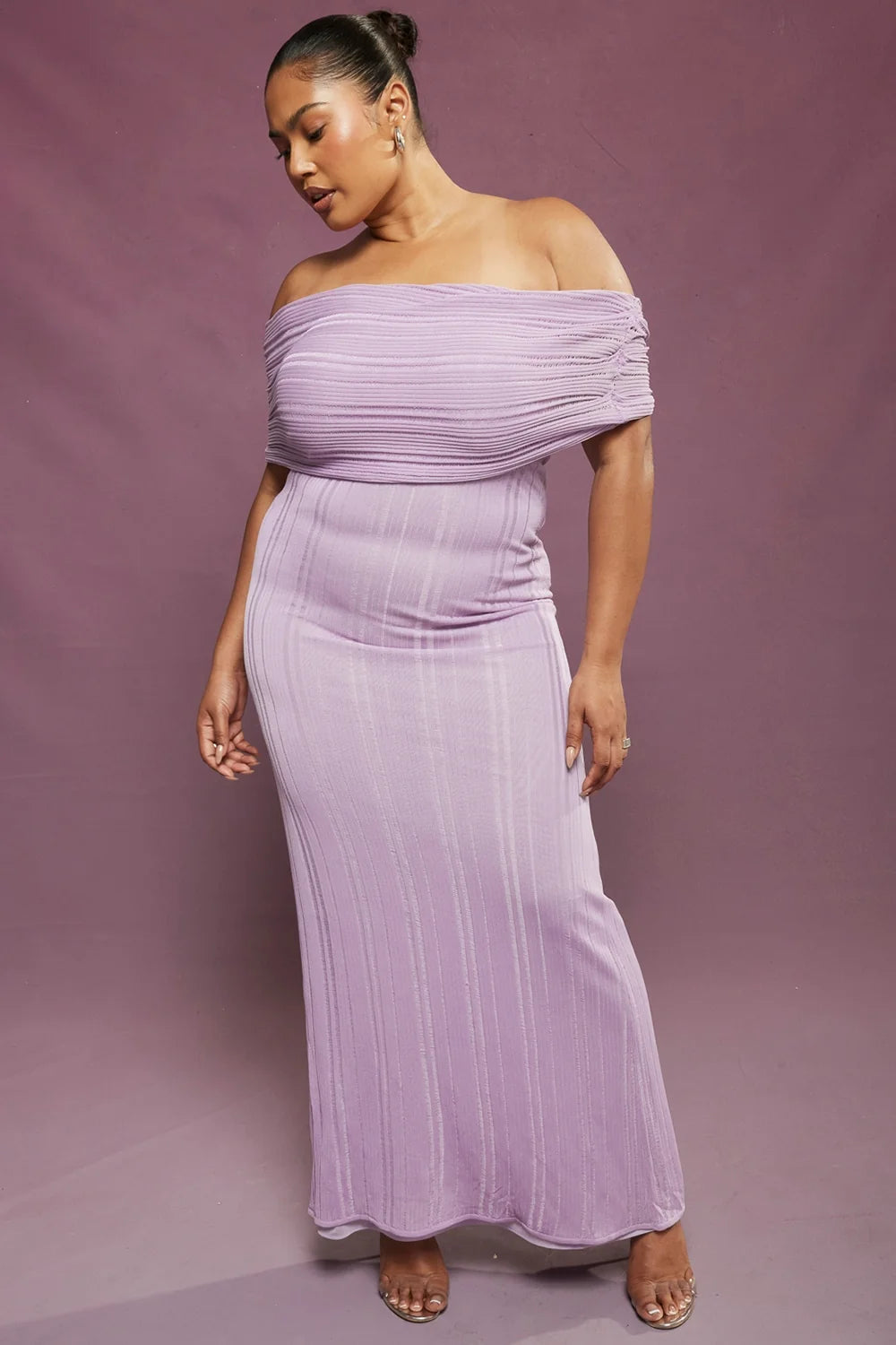 orchid ladder knit maxi dress sale