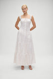 Christabelle Floral Ruffle Maxi Dress Tea Party