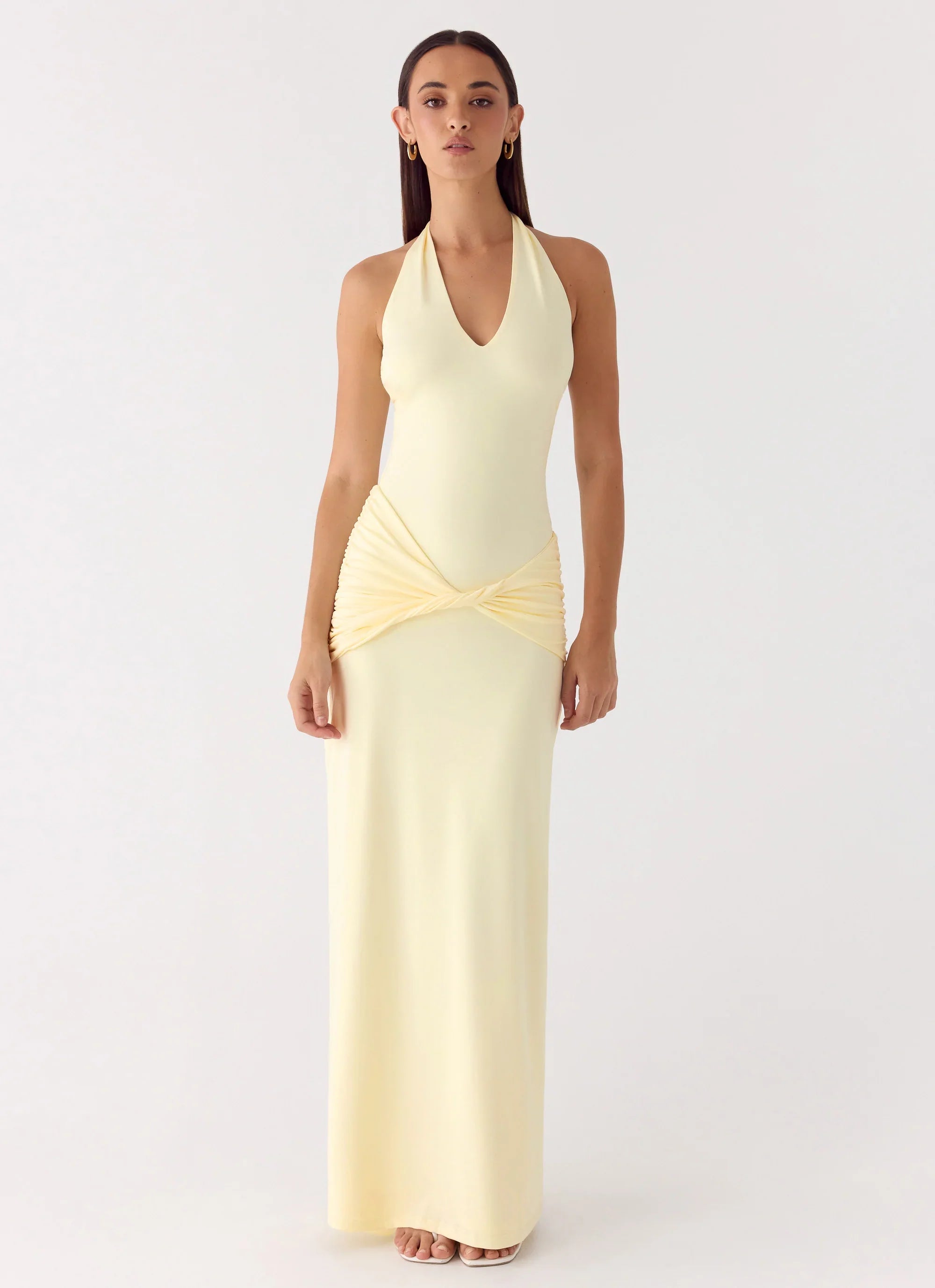 Maribelle Maxi Dress Lemon